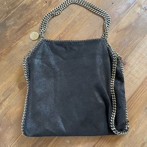 Stella McCartney Small Falabella Shaggy Deer Faux Leather Tote